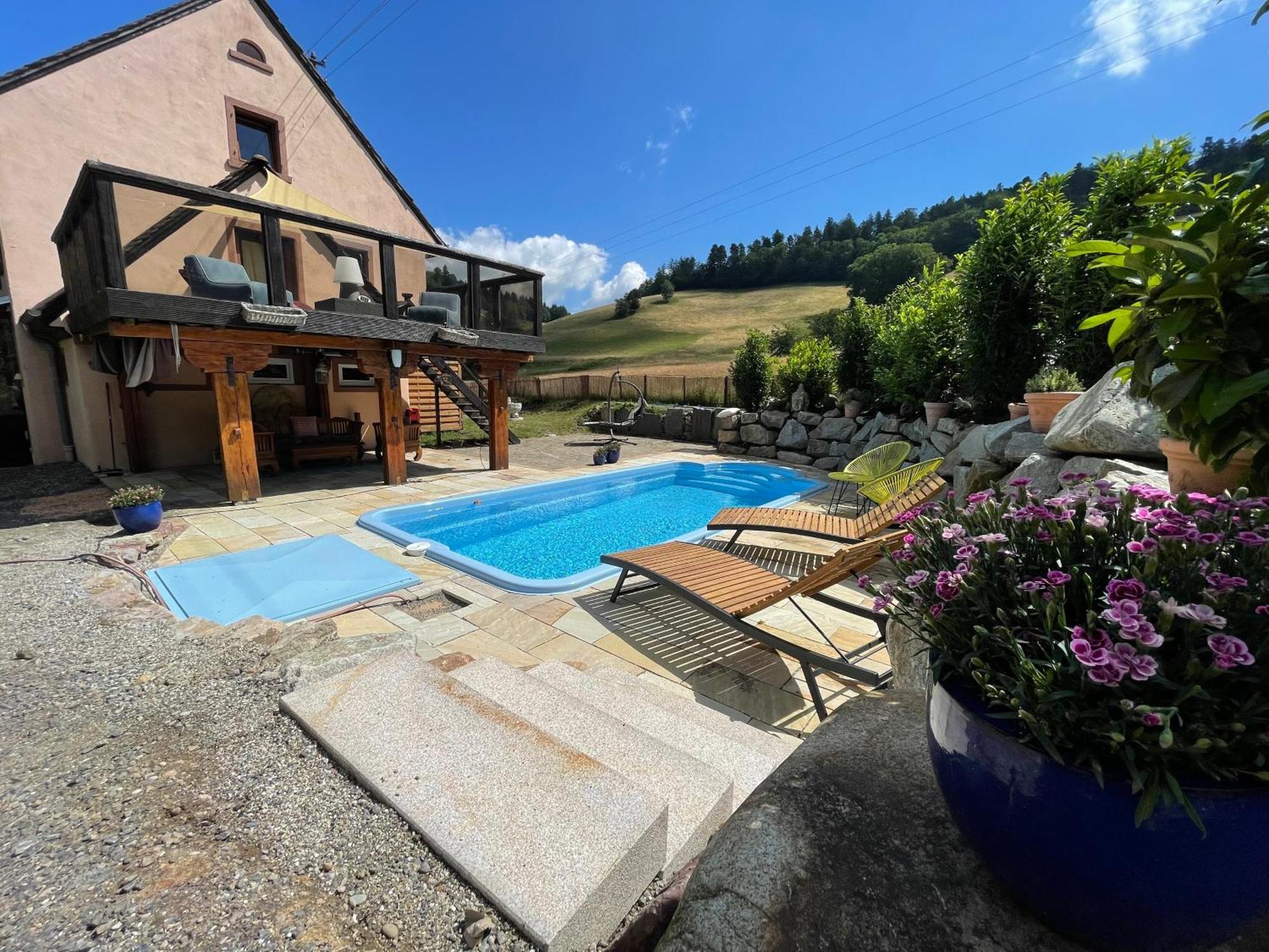 Ferienhaus Kappel Mit Pool Φράιμπουργκ Εξωτερικό φωτογραφία