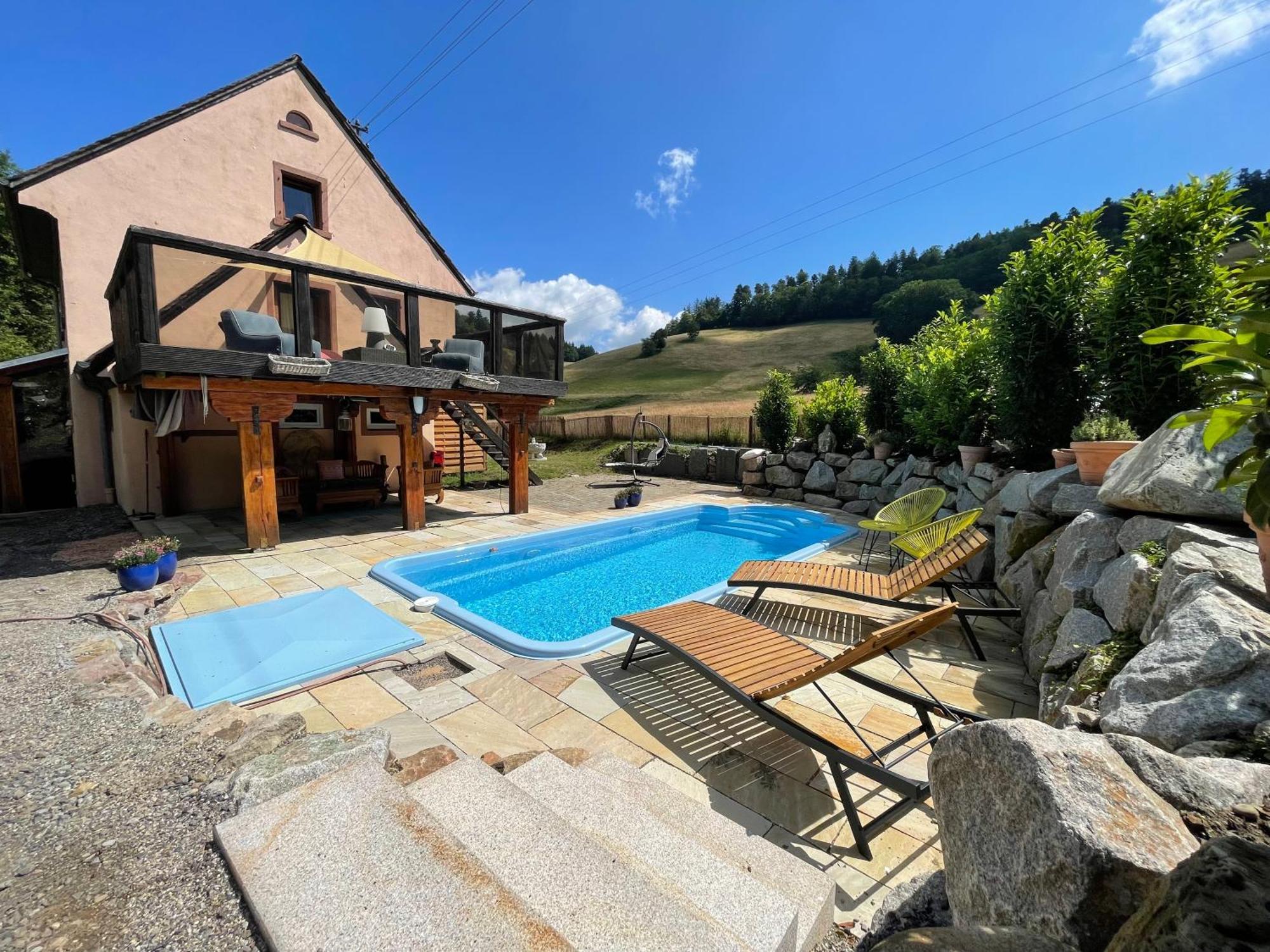 Ferienhaus Kappel Mit Pool Φράιμπουργκ Εξωτερικό φωτογραφία